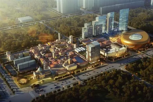 Italian Golden Town in Cina