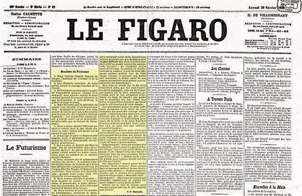 Il Manifesto del Futurismo compie 110 anni